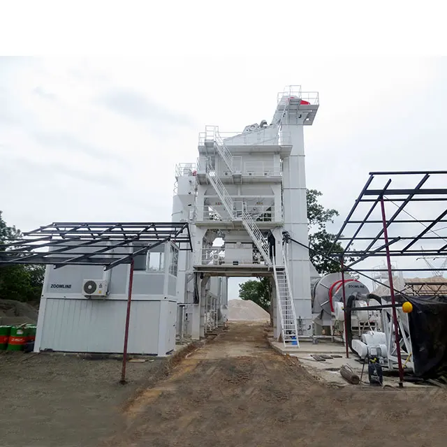 LB3000 Stationary Asphalt Batch Mixing Plant 240T/H