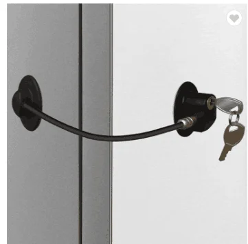 Замки на окна или холодильник для двойных дверей и замки безопасности детей