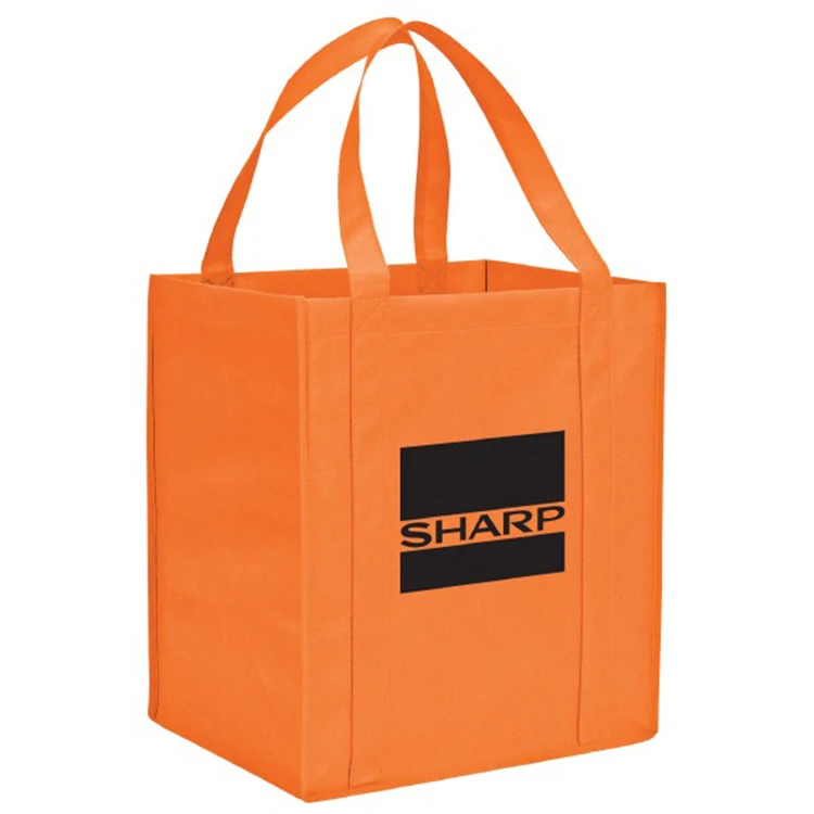 Landscape Heavy Duty non woven Shopping Bag with Over the Shoulder Handles