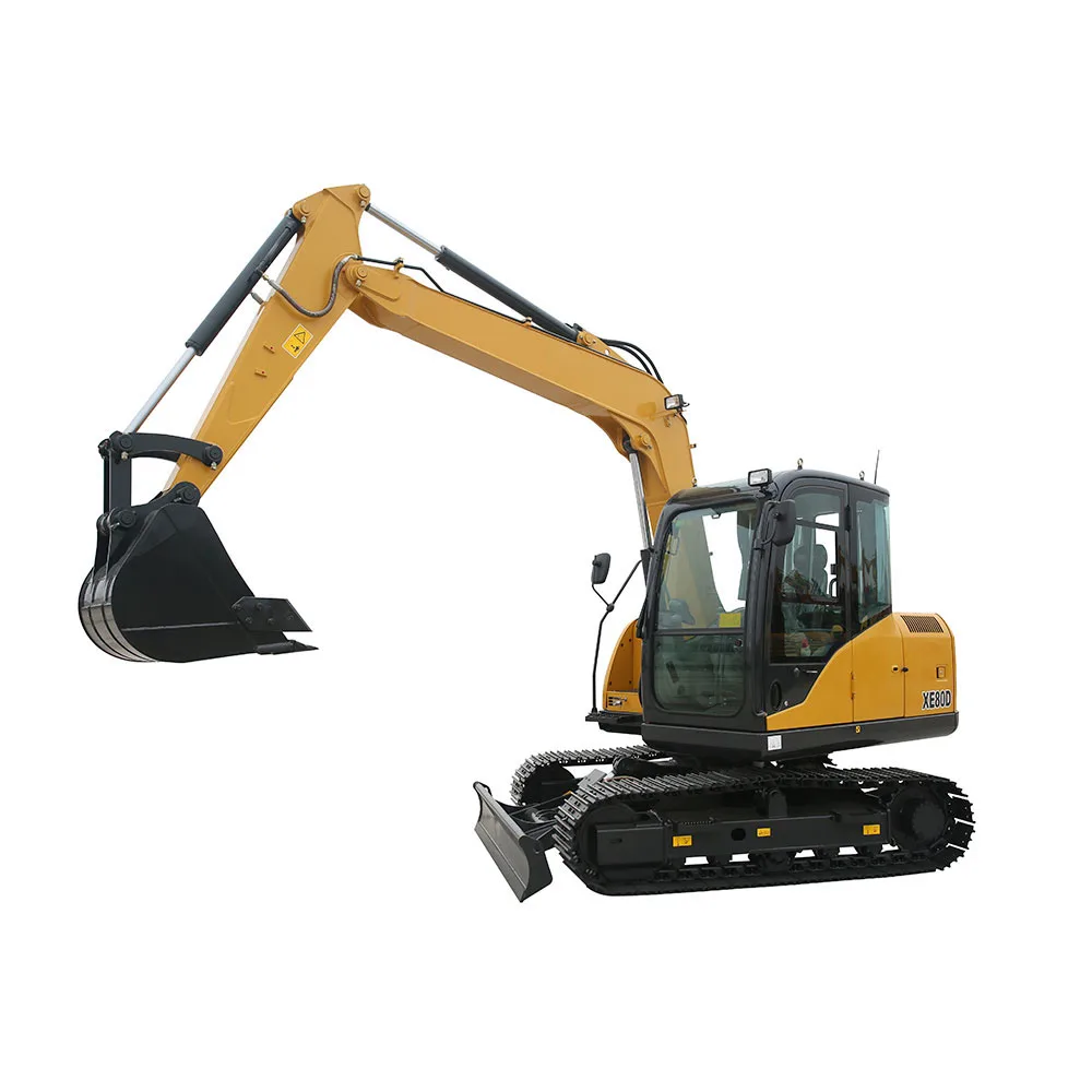 XE80D Small Digger Cheap Excavator 8 ton Excavator Digger for Sale