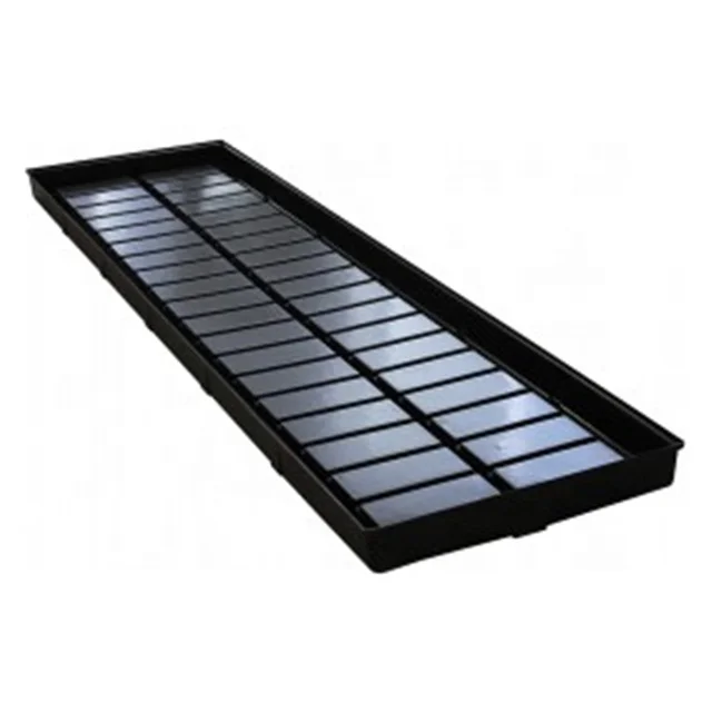 Hydroponic plastic grow trays, propagation nursery drain trays