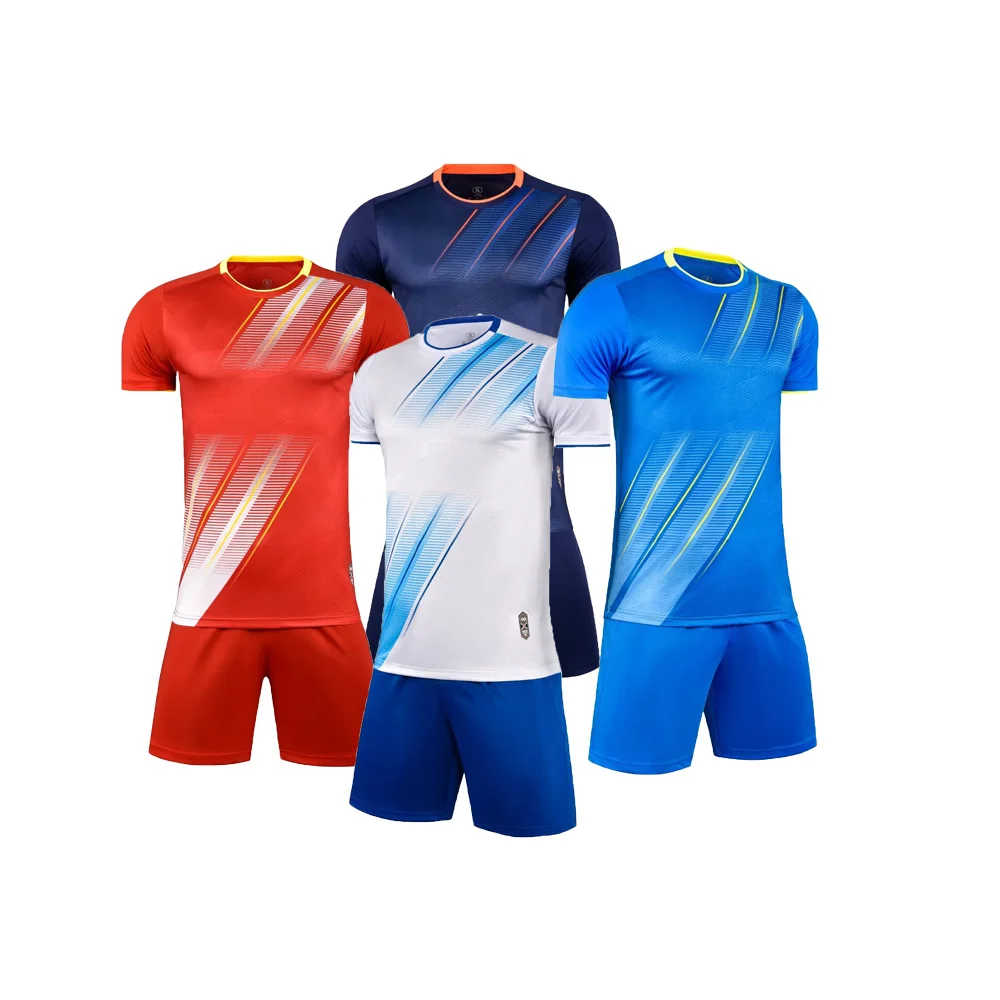 Customized Logo Quick Dry Soccer uniform Set High Quality Quick Dry Soccer Jersey