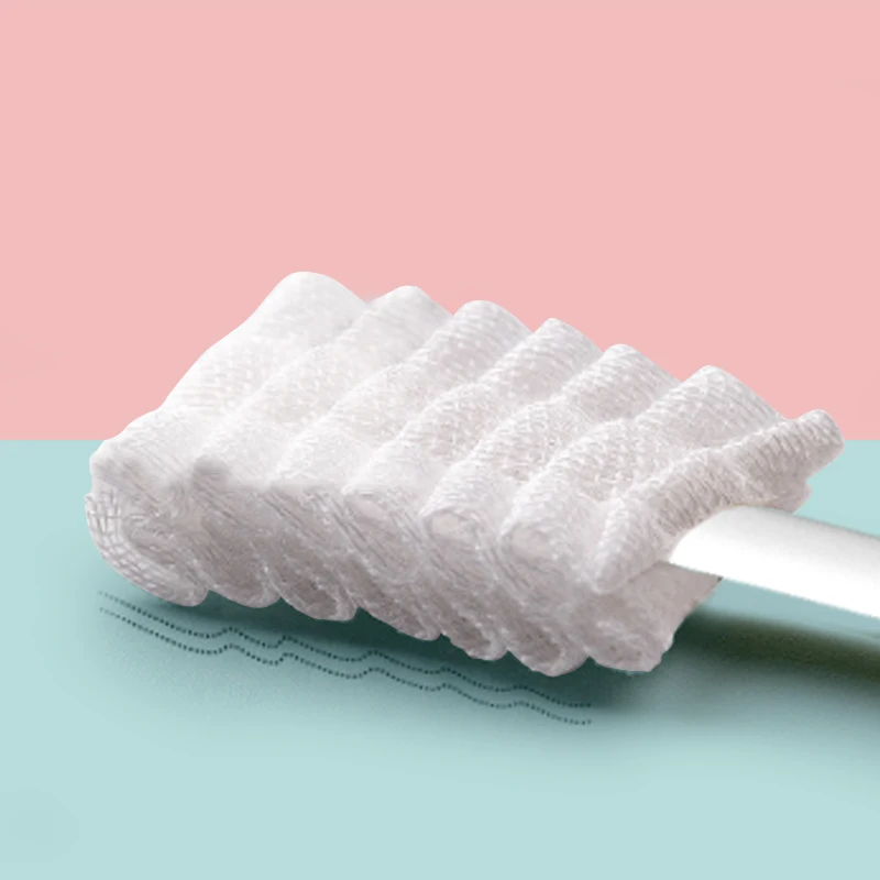 New Baby Gauze Disposable Oral Cleaning Toothbrush Baby Oral Care Products Baby Oral Cleaner