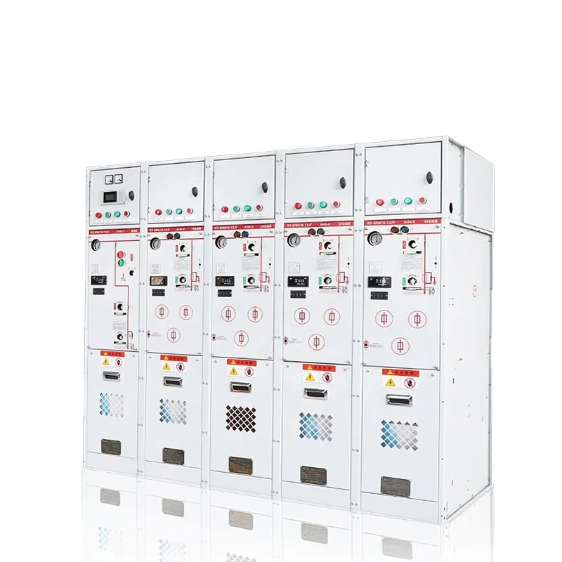 SRM 12KV 630A 1250A Fully insulated and fully enclosed high voltage inflatable Power distribution switchgear
