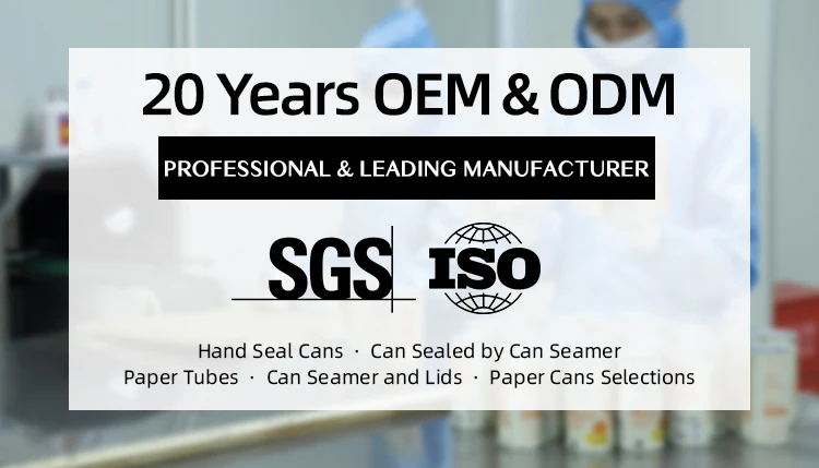 Eco friendly Food Grade Custom Cardboard Tube Packaging Paper Box for Coffee Tea