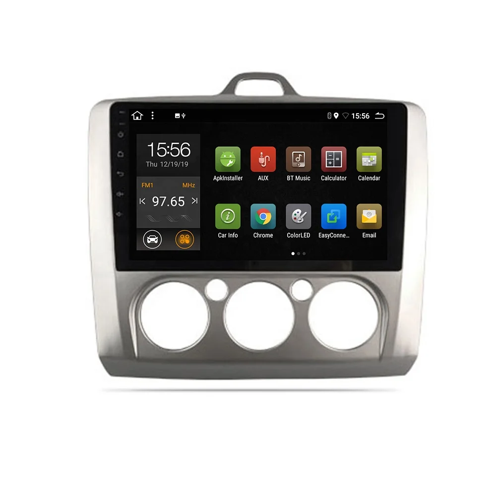 MCX 10 inch Android 10.0 car DVD multimedia player for Ford Focus 2006-2011 with WIFI GPS radio quad core touch screen