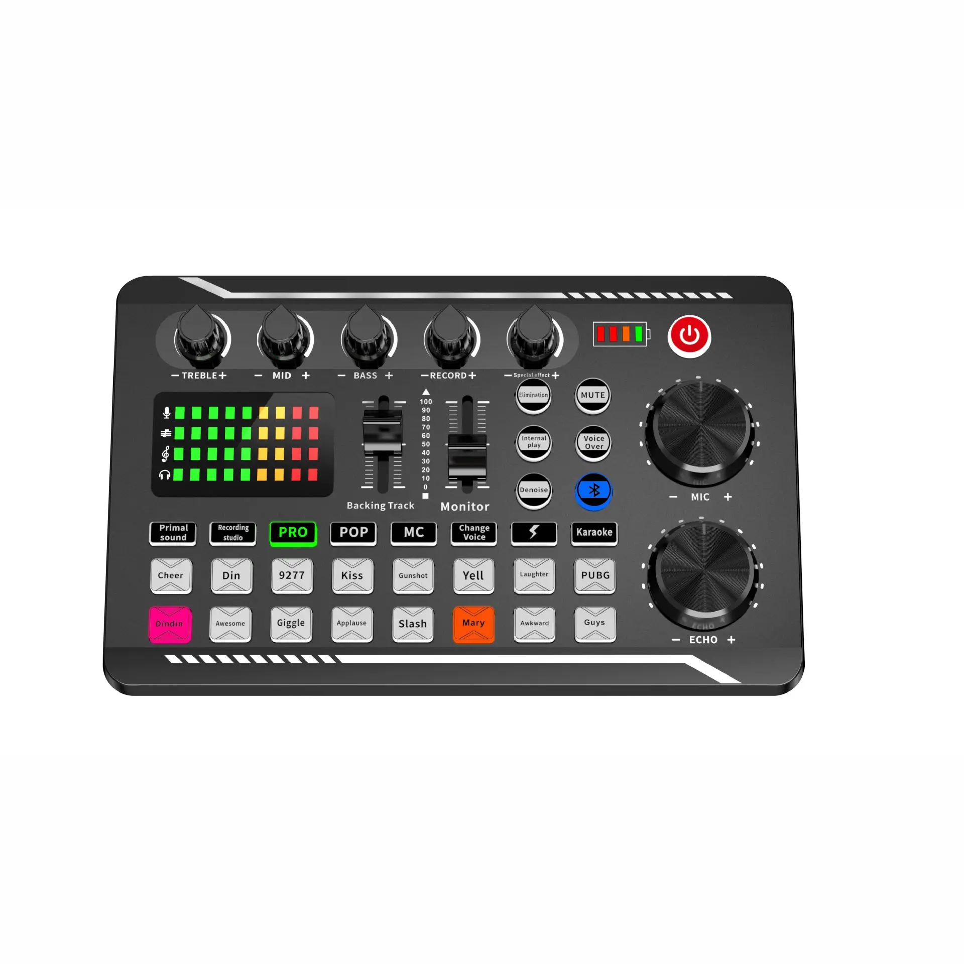 2022 Hot Sale F998 Professional Usb Audio Interface Recording Live Stream Microphone Sound Card