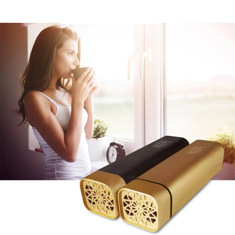 Wholesale Electric USB Charging Bukhoor Incense Buner Portable Hair Aroma Bukhoor Burner Arabic