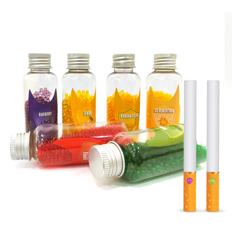 Buy tobacco capsule menthol tea mint balls  cigarettes flavor ball pusher custom smoking filter tips