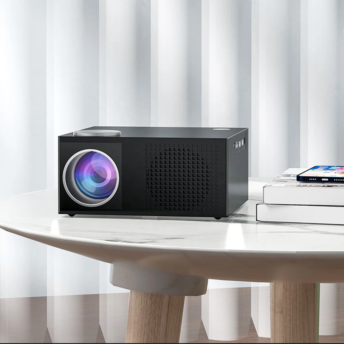 projector home theater 3d Supports 4K video decoding screen tv smart educational short throw projector