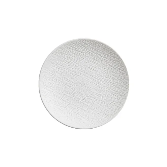 Frosted rock pattern tableware ceramic plate senior sense of western food plate simple shallow plate