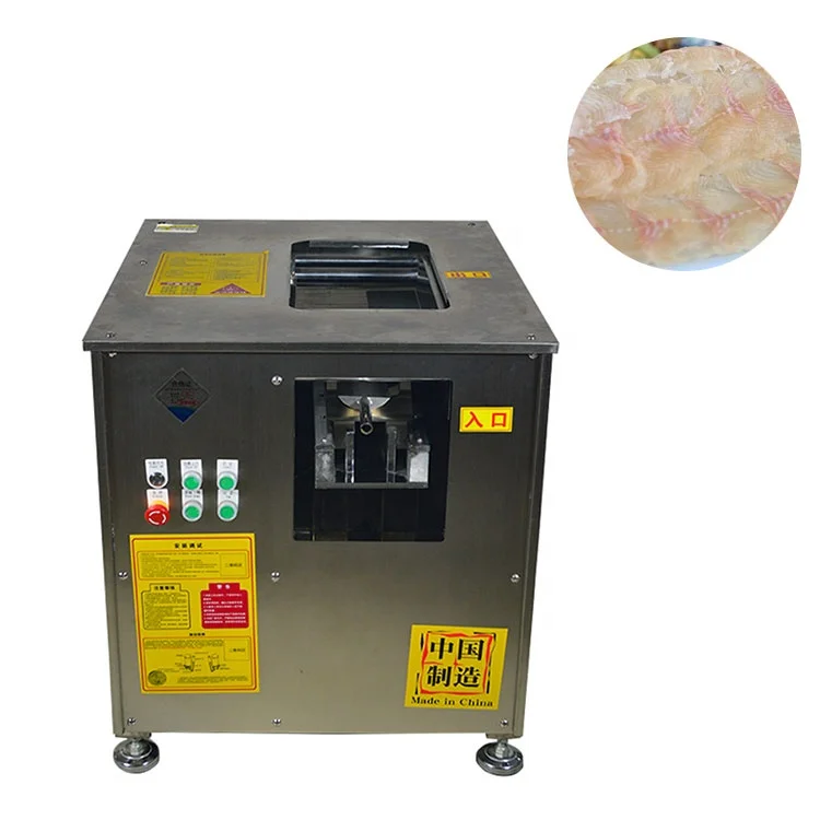Stainless steel fish processing electric salmon fish fillet cutting filleting machine fillet processing  in india