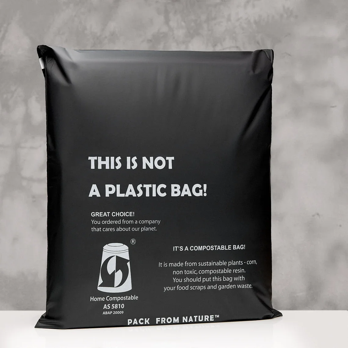 Custom Logo Clothing Packaging Mailing Bags,Black Polymailer Courier Shipping Envelope Mailer Bag