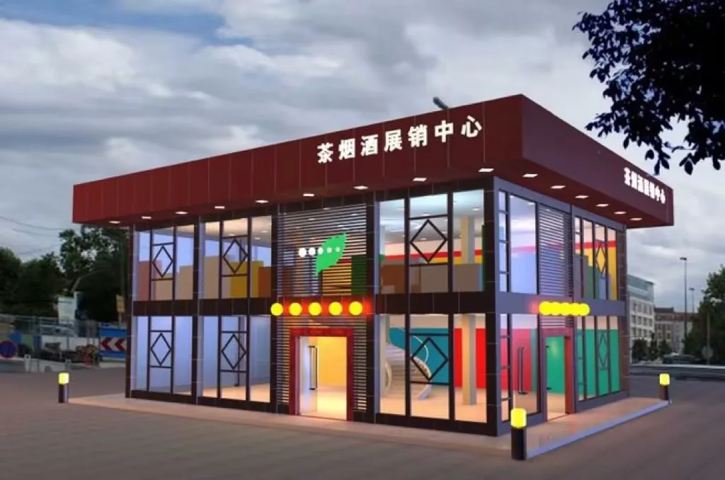 Economical Prefabricated Metal Building Supermarket and Shopping Mall Steel Structure Factory-Built for Convenient Shops