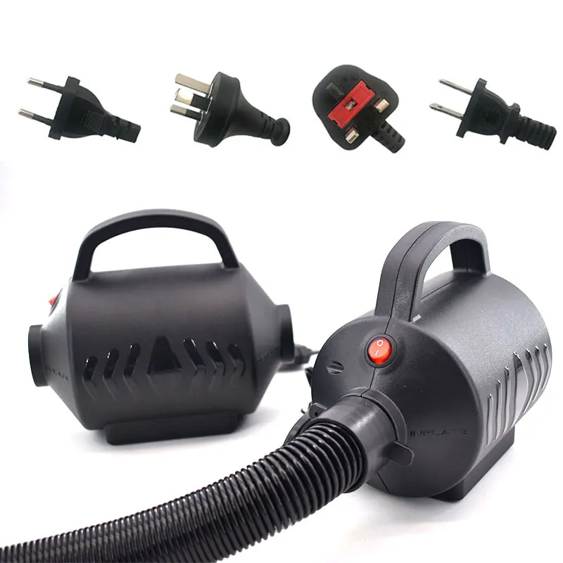 Luxury Custom Multi-function inflate and deflate 2-in-1 air pump for outdoor tents with hose and 3 nozzles