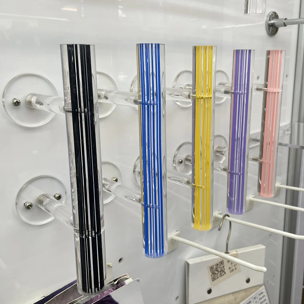 YTZ	A2021 wholesale factory direct sale Single row acrylic glasses display rack rod on Wall