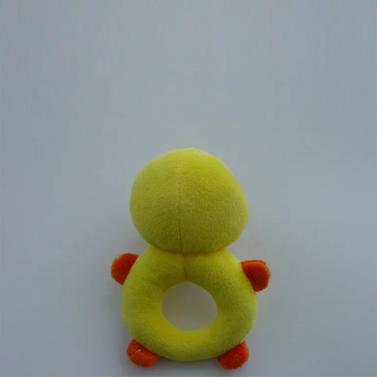 Special New Products Soft Toys Plush Baby Toys Duck Plush Rattle Toy On Sale