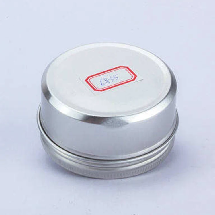 80ml 50g Wholesale Aluminum Metal Container Round Metal Box Tin Aluminum Jar