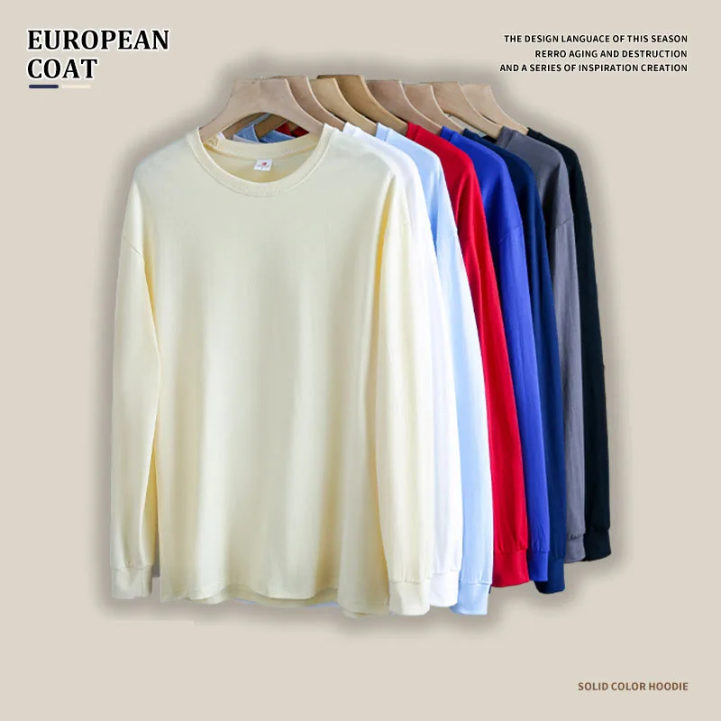 Hot selling 240g 100% pure cotton custom long sleeved T-shirt for women high-quality custom printed long sleeves D16