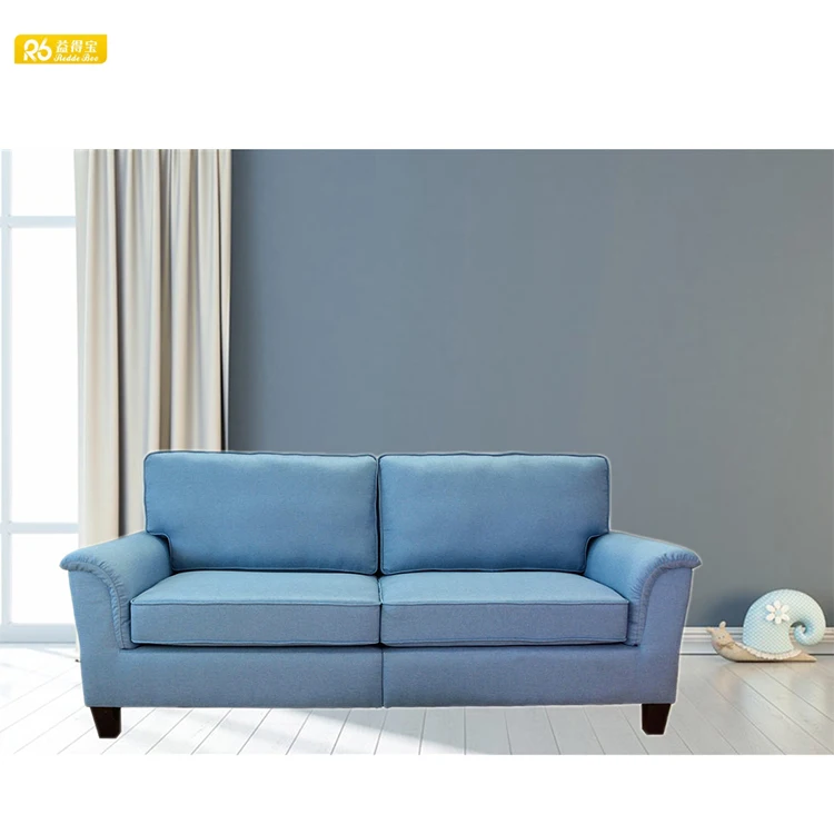 Redde Boo hot style sofa 3 seat drawing room velvet sofa set design