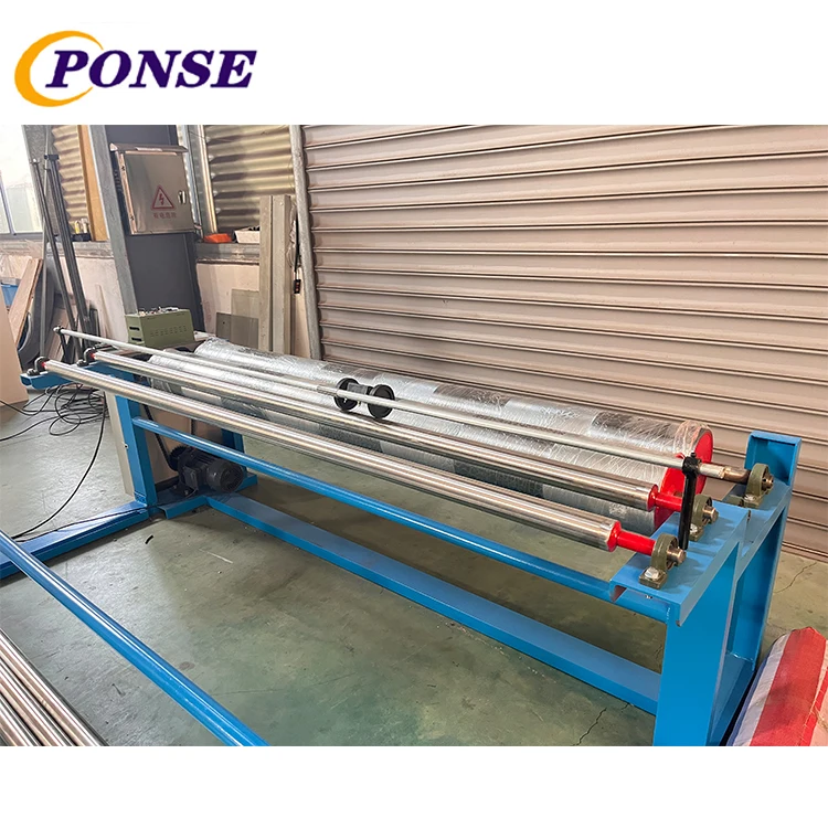 Ponse latex water glue base mouse pad foil fabric laminating machine