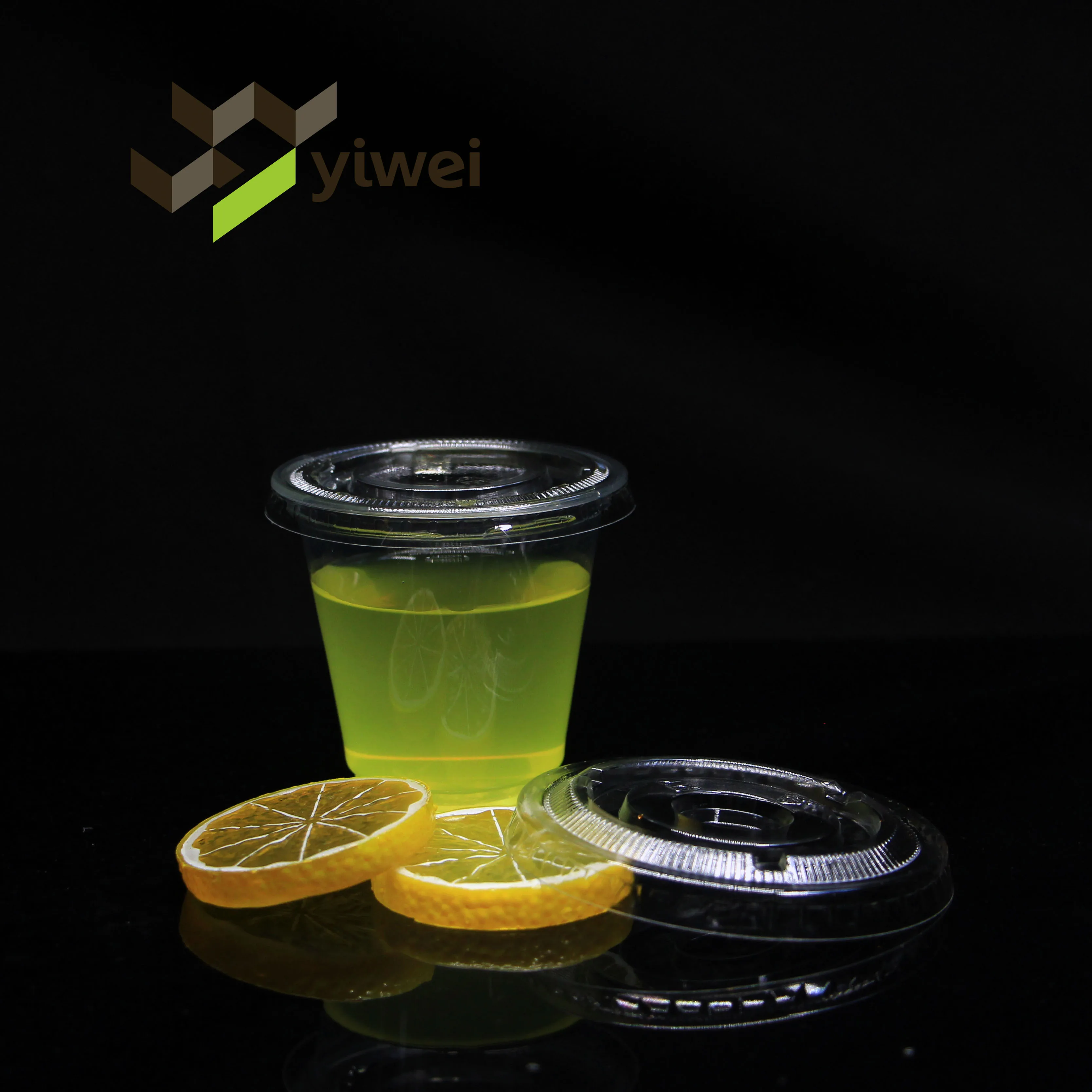 Custom Logo Disposable PET Cup With Lids, Boba Tea Coffee Juice PET Clear Plastic Cup/