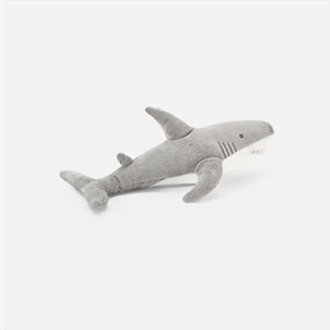 Hot sale personalized cute blue shark plush toy for children pillow shark plush stuffed toy
