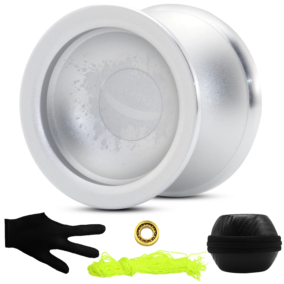 Aluminum Alloy YOYO Ball Bearing String Trick Toy Kids Gift Professional YoYo Aluminum Alloy String Trick Yo-Yo Ball Bearing Toy