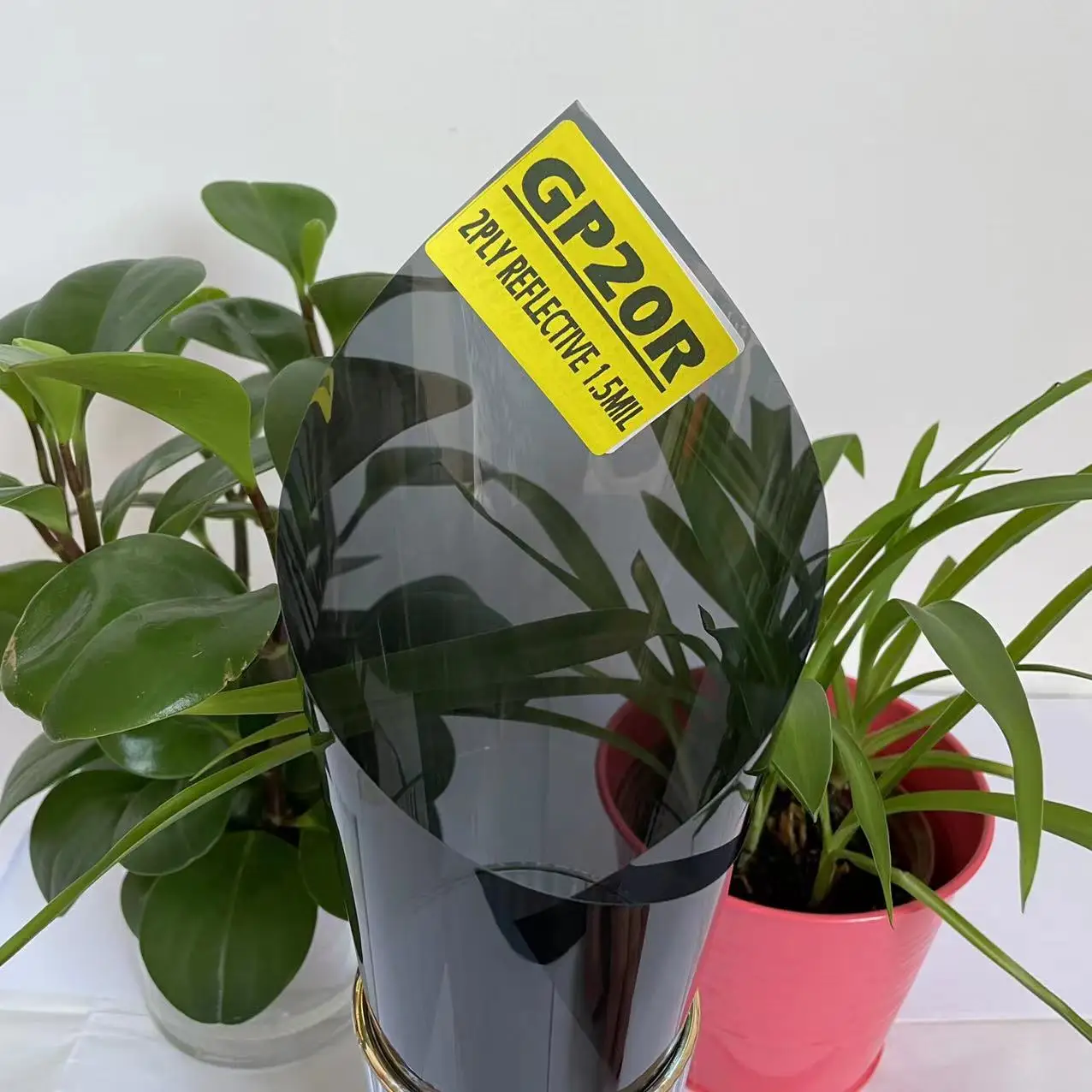 GP20R GRAPHITE VLT 20% IR 55% UV 99% MEDIUM MIRROR EFFECT CAR WINDOW TINT AUTOMOTIVE REFLECTIVE WINDOW TINT FILM