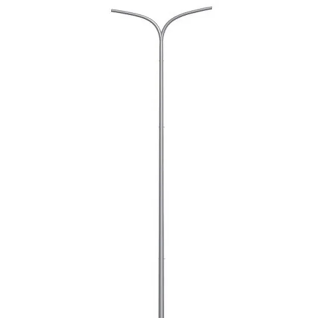 Pole Lighting Single And Double Arm 8 Meter Height Street Light Pole Galvanized