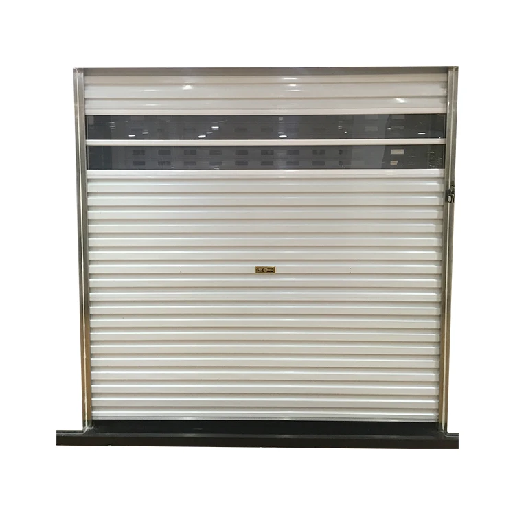 Hard Fast Roll Up Doors Rapid Metal Gate For Industrial for sale