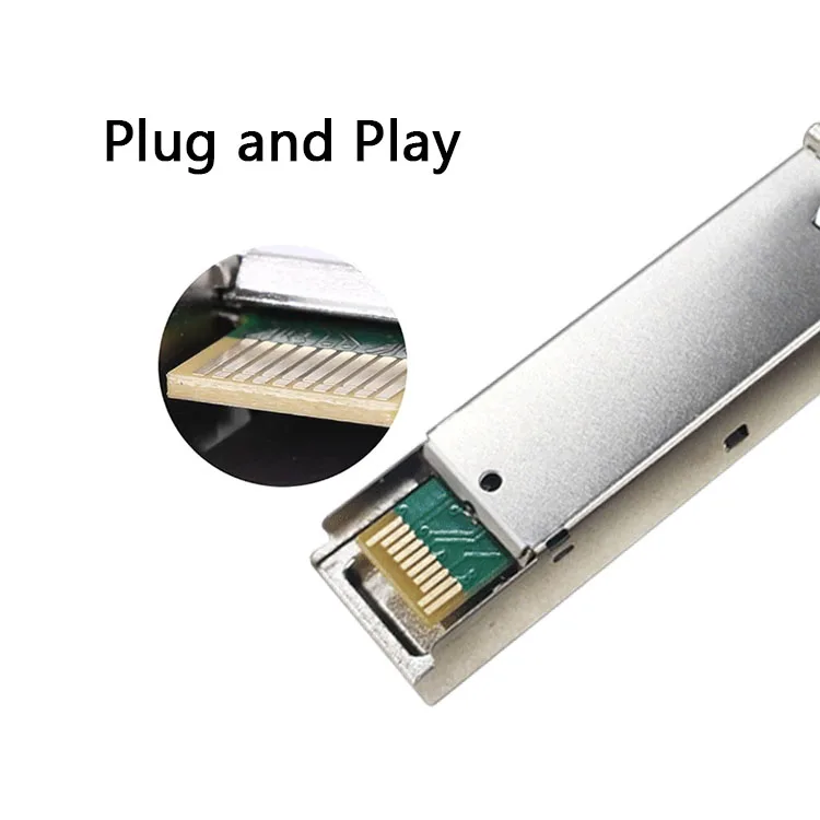 1.25G Gigabit SFP Fibre Optic Modules 1310nm 1550nm Single Mode Single Fiber LC SC 80KM DDM SM SFP Module