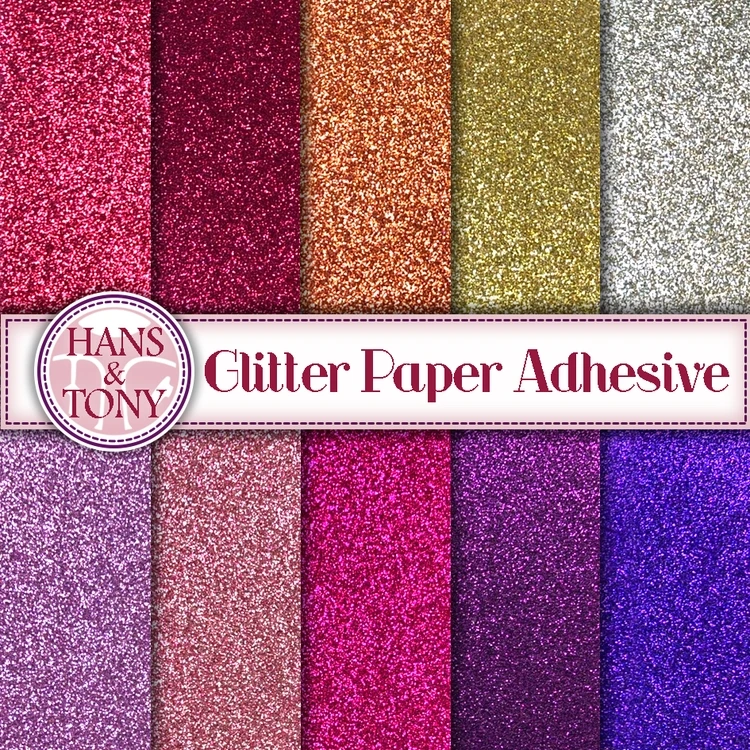 Glitter Paper DIY Decoration Box Container