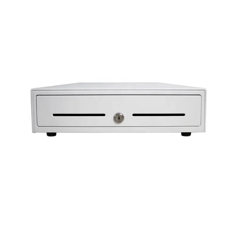 MK-350 electronic cash drawer 4 bill 8 coin safe cash register machine for supermarket