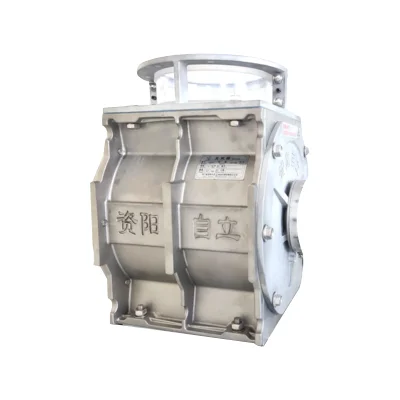 ISO9001 good quality stainless steel delivery rotary airlock valve for  pneumatic conveying bulk material handing