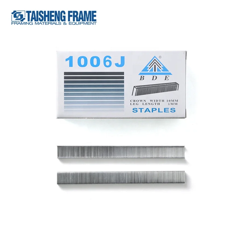 TS-D25 830 Hight quality U-Type furniture photo frame 1006J staples Air nails for sofa