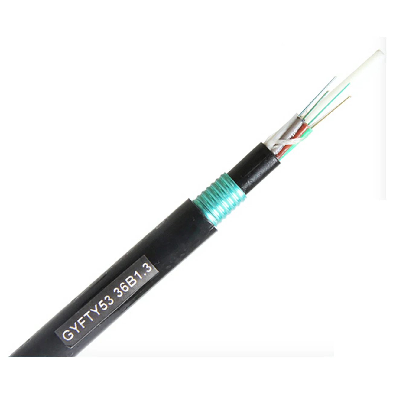 
High Quality single mode 24 cores adss g652d optic fiber cable price 