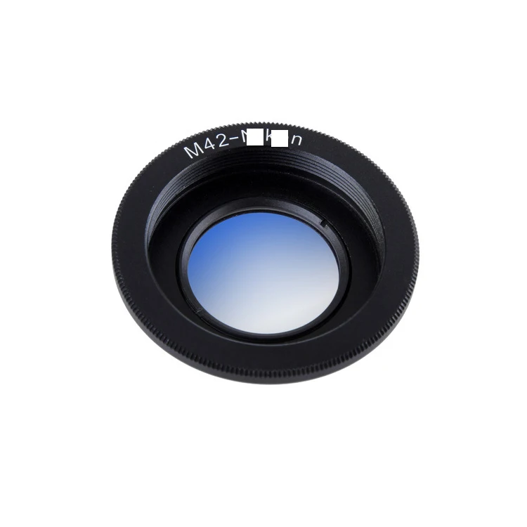 F Lens Adapter Ring M42-Nikon with Infinity Focus Glass for M42 Lens Mamiya Pentax Lens to Nikon DLSR SLR