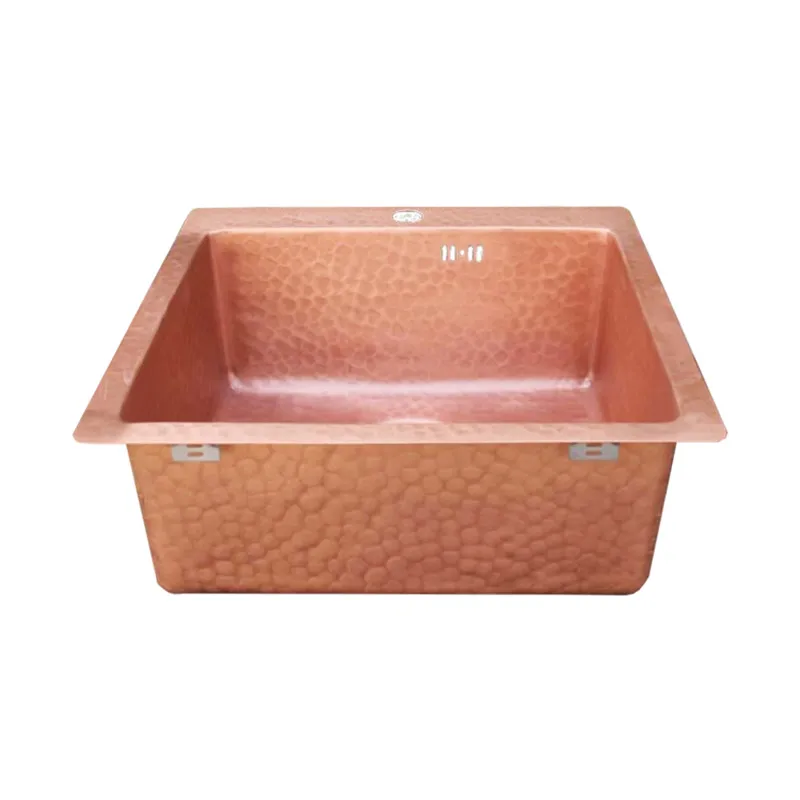 factory unique red Kitchen Copper Sinks