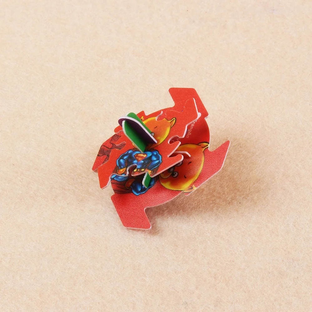 Factory directly sale tazos game PP plastic material and promotion puzzle card for kids gifts