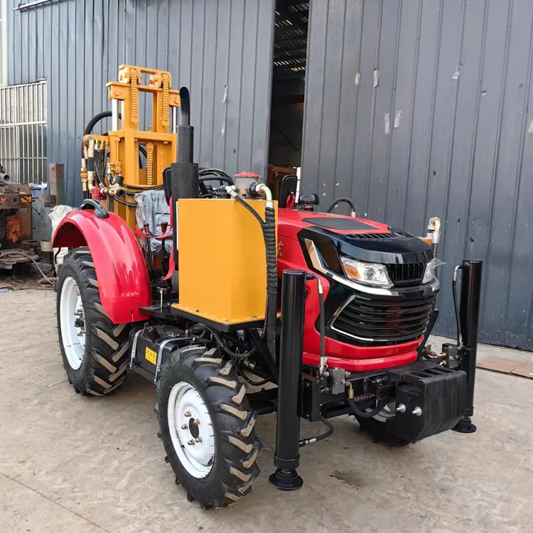 Tractor mounted water well drilling machine 220M diesel water well drilling rig