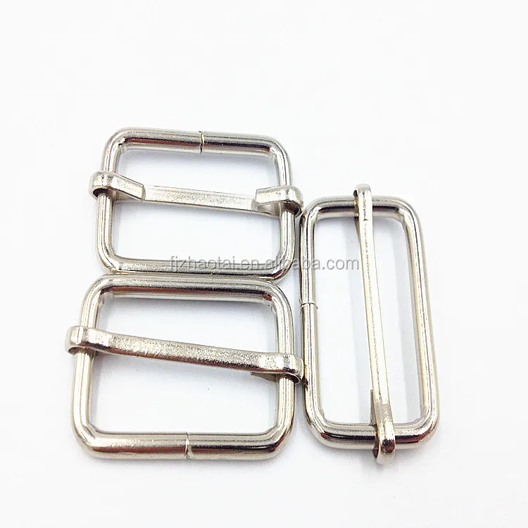 Professional manufacturer   slider tri glide adjustable buckle 20/25/32/38/50mm   custom belt buckle metal adjusting buckle