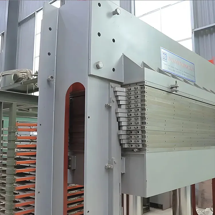 jinlun hot sale plywood hot press 15 layers machine