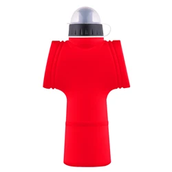 Summer Promotion Stock Amazon Hot Selling T-Shirt BPA Free Drinking Bottle Plastic Sports Water Bottle 450ml