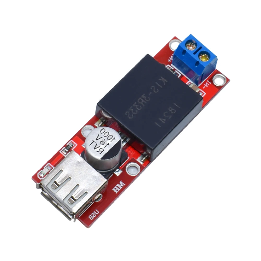 5V USB Converter Output DC 7V-24V To 5V 3A Step-Down Buck KIS3R33S Module KIS-3R33S