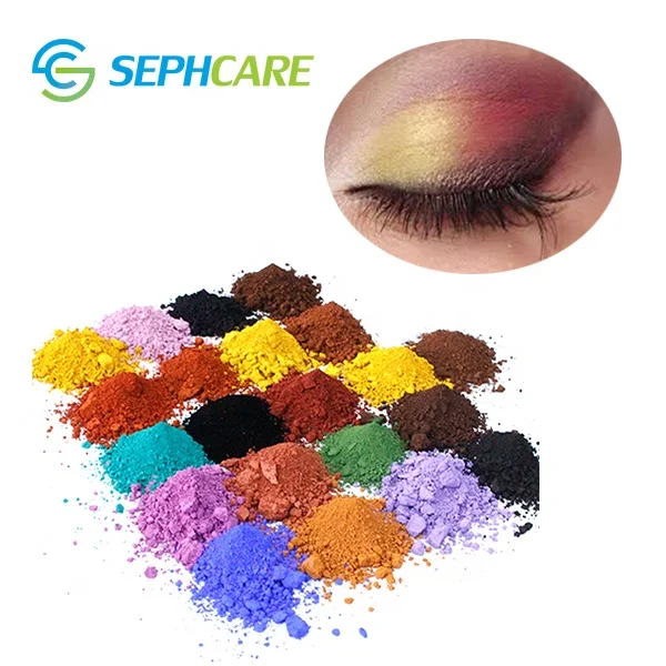 Sephcare wholesale mica pearl pigment powder colorful iron oxides for painting coating cosmetics