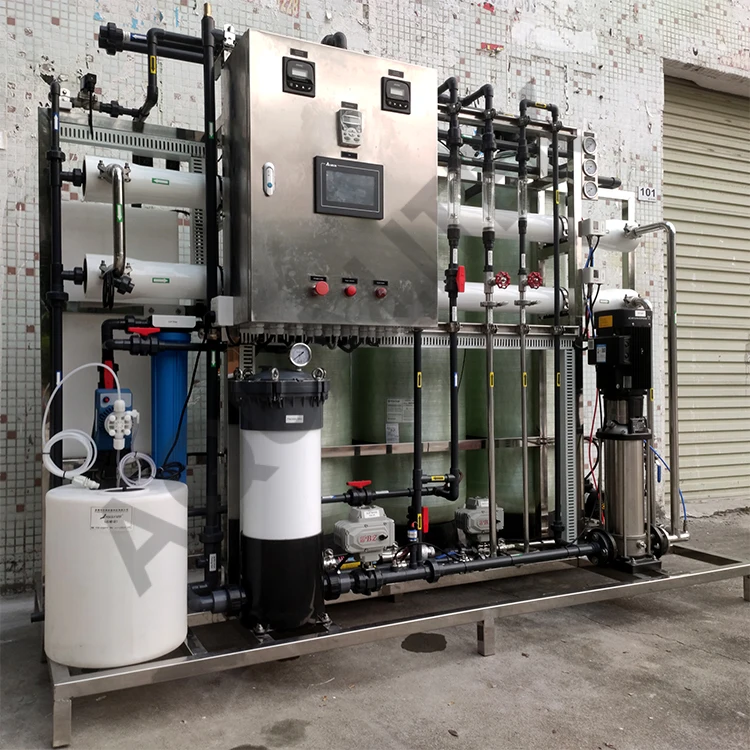 1000lph industrial brackish water purifier well ro plant with good guarantee water purifying machine