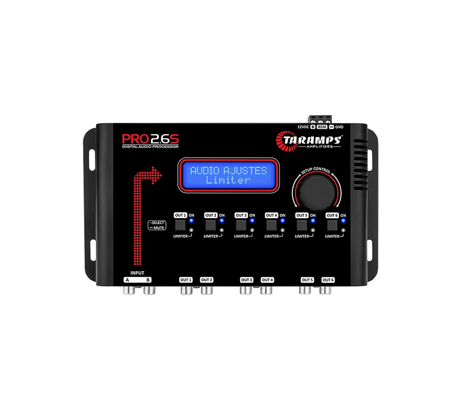 Taramps Pro 2.6s Audio Digital Processor 4-channel Digital Speaker Management Digital