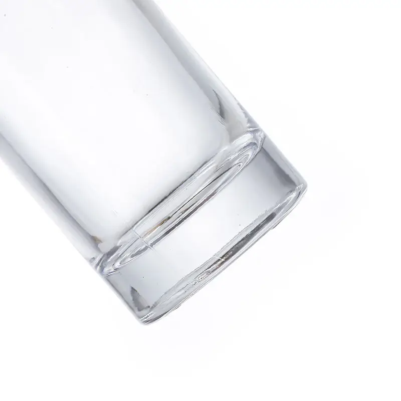 4.5oz 7oz Home office fragrance empty round clear perfume reed aroma diffuser glass bottle