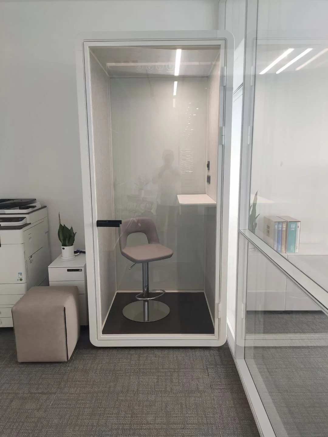 Energy-saving ventilation refresh acoustic cabin studio booth soundproof centrifugal fan pod reasonable price portable house